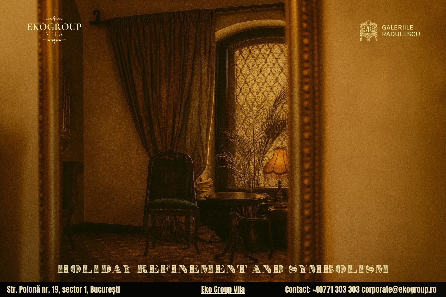 Ce este Crăciunul privit prin lentila anilor ’30: o incursiune elegantă în tradițiile interbelice de la Eko Group Vila