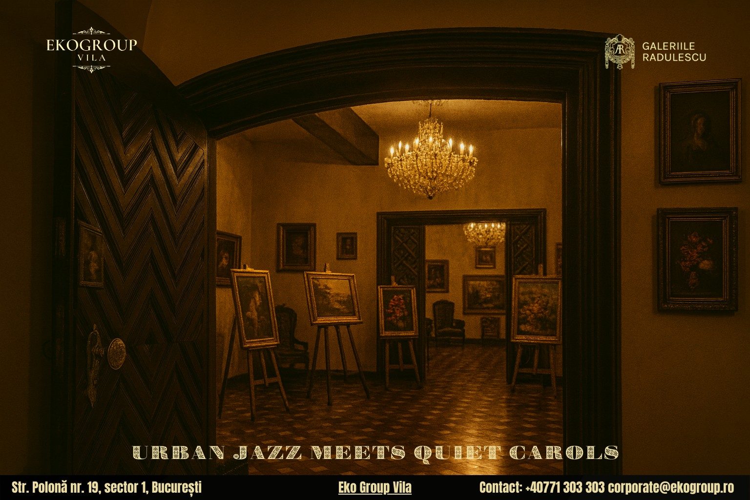 Tradiții de Crăciun în lumina interbelică: Eko Group Vila readuce farmecul anilor ’30