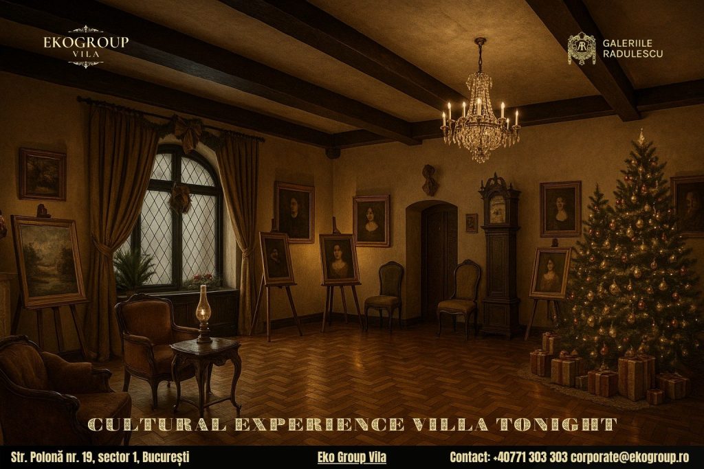 Vacanță de Crăciun cu parfum de epocă: o experiență culturală unică la Eko Group Vila